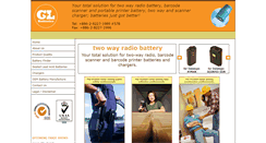 Desktop Screenshot of glbatteries.com